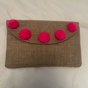 canvas with pompom colors